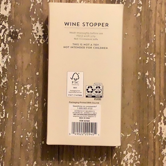 Multicolored Crystal Embellished Wine Stopper, Handbag Shape, Gold Tone - Picture 2 of 2